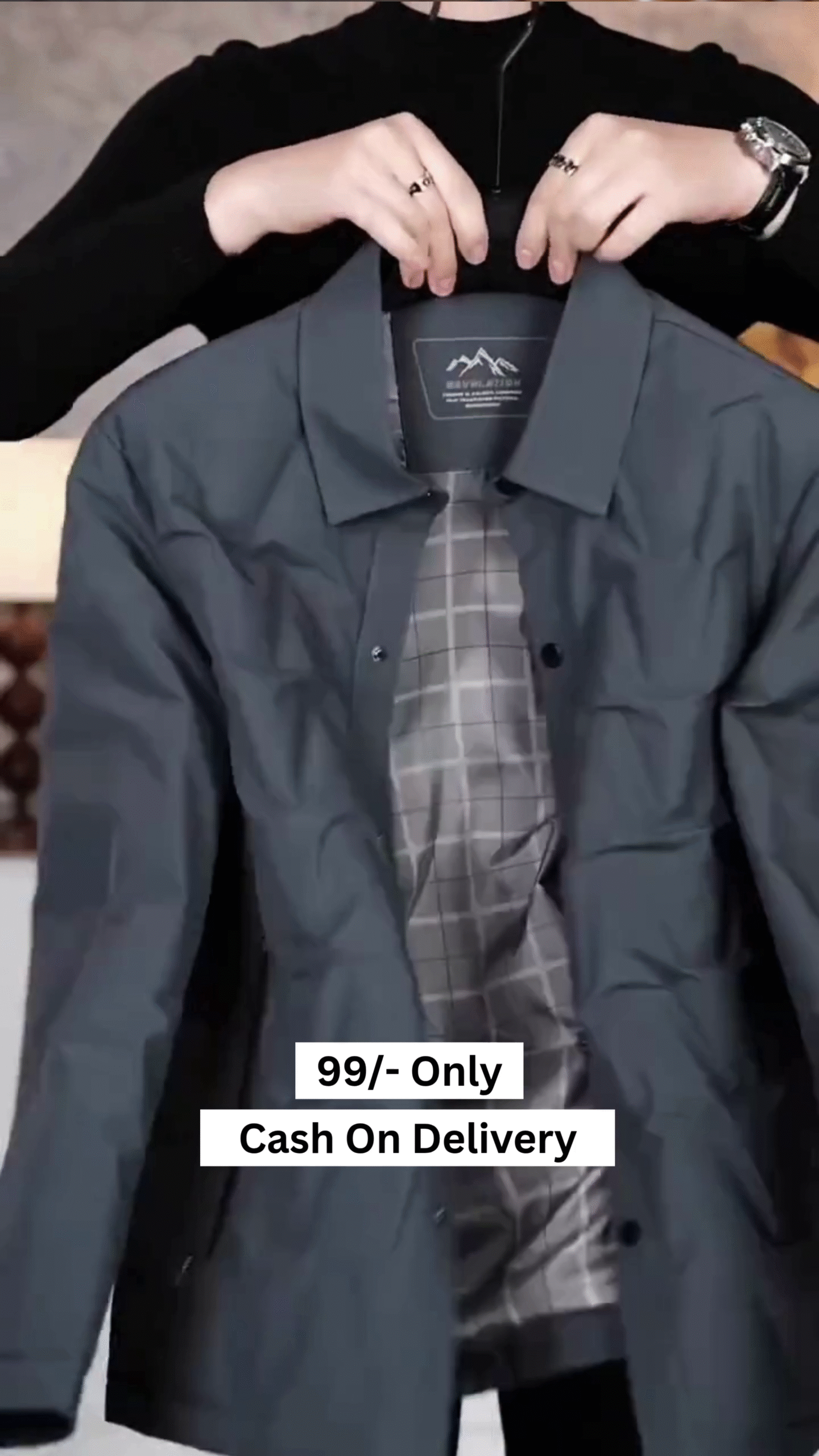 Mens Jacket Lightweight Spring Fall Warm Coat Business Casual windbreaker Jacket Quilted jackets for Men