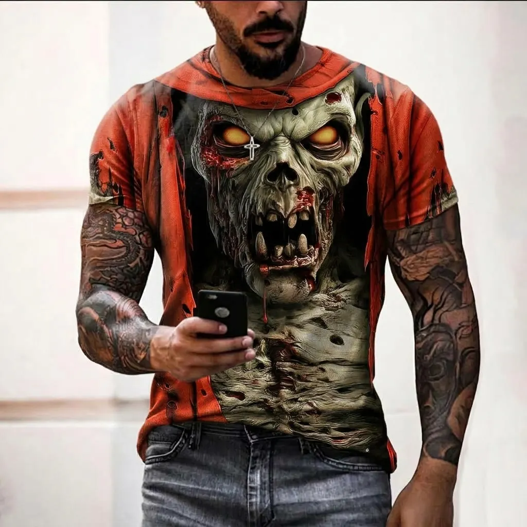 "zombies Are Coming" Men's Casual T-shirt