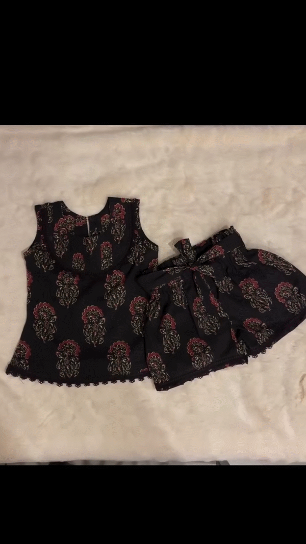 Floral Print Cold Shoulder Top for Women