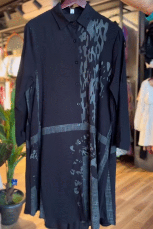 Women’s O-Arranged Shirt Dress – Smart. Effortless. Elevated.