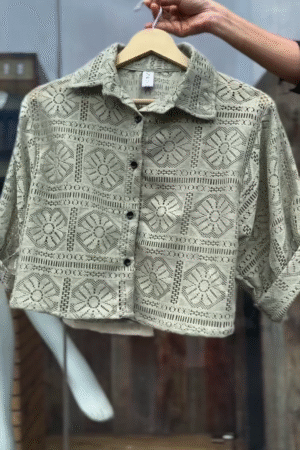 Lace Classic Shirt – Elegance in Every Thread