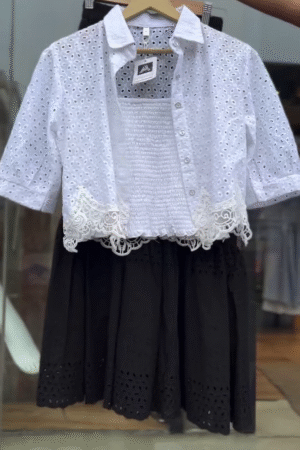 Women’s Relaxed Fit Self-Design Casual Shirt – Effortless Everyday Elegance