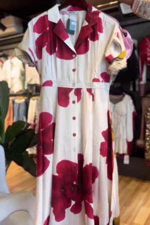 Floral Puff Sleeve Dress – A Romantic Twist on Everyday Style