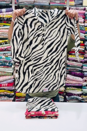 Zebra Print Shirt – Bold Stripes. Bolder Style.