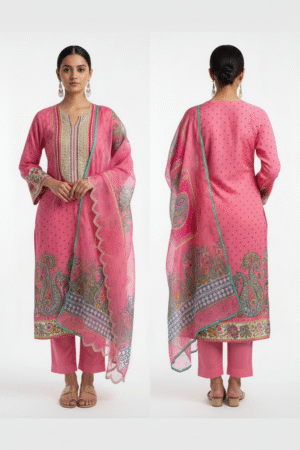 Women Cotton Straight Suit Set – Comfort Meets Classic Ethnic Elegance