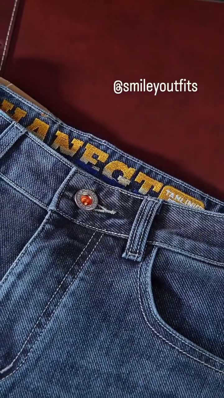 Men’s Blue Slim-Fit Casual Denim Jeans - Image 4