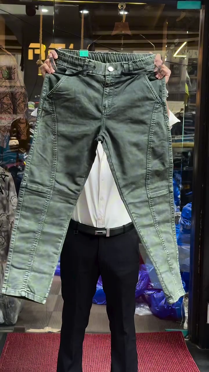 Men’s Slim-Fit Stretch Casual Pants