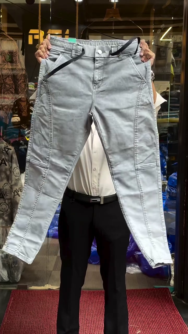 Men’s Slim-Fit Stretch Casual Pants - Image 2