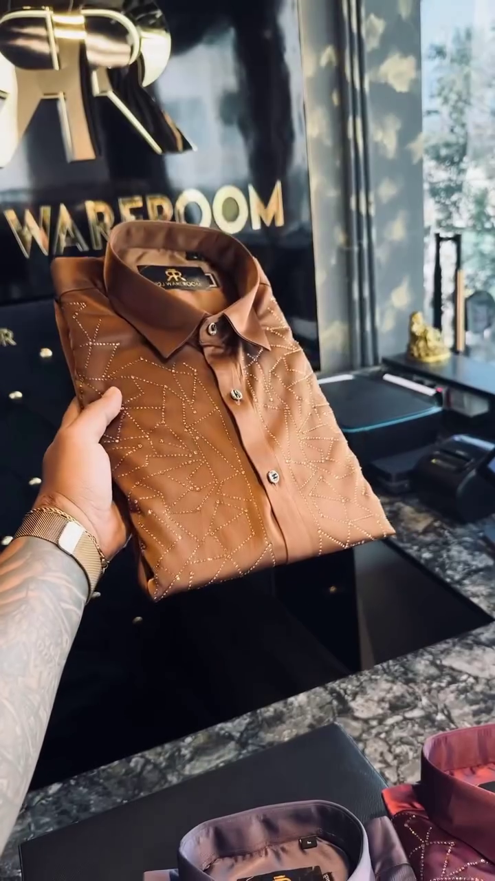 Men’s Premium Designer Partywear Shirt - Image 4