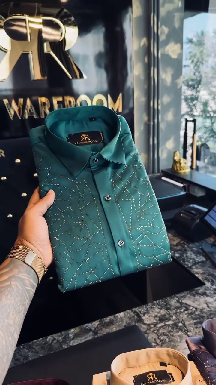 Men’s Premium Designer Partywear Shirt