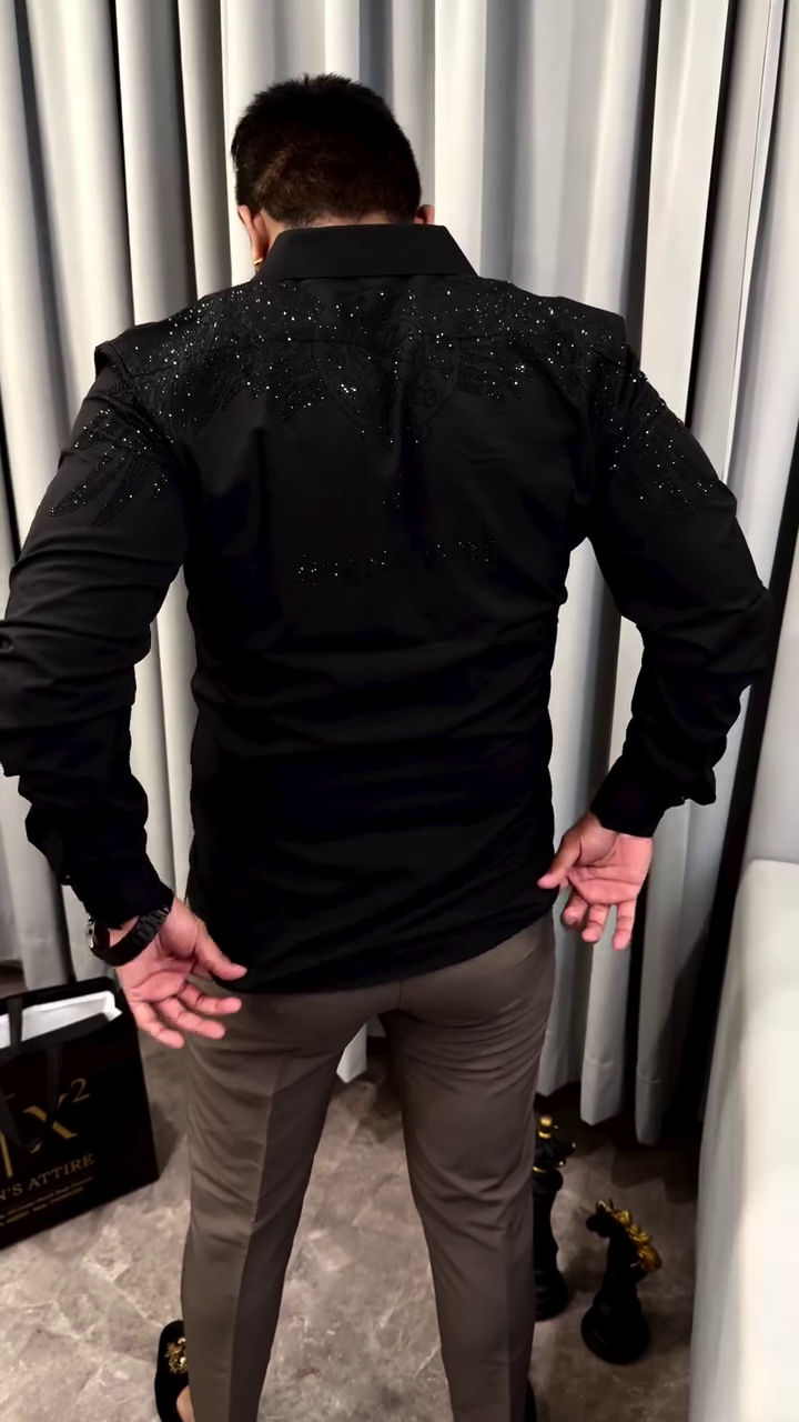 Men’s Fashion-Forward Designer Shirt - Image 2