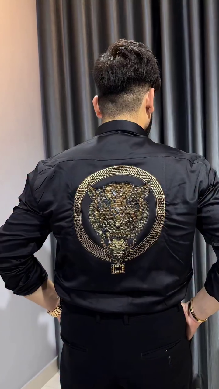 Men’s Elegant Festive Wear Shirt - Image 2