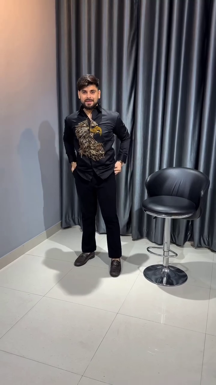 Men’s Sophisticated Party Shirt - Image 2