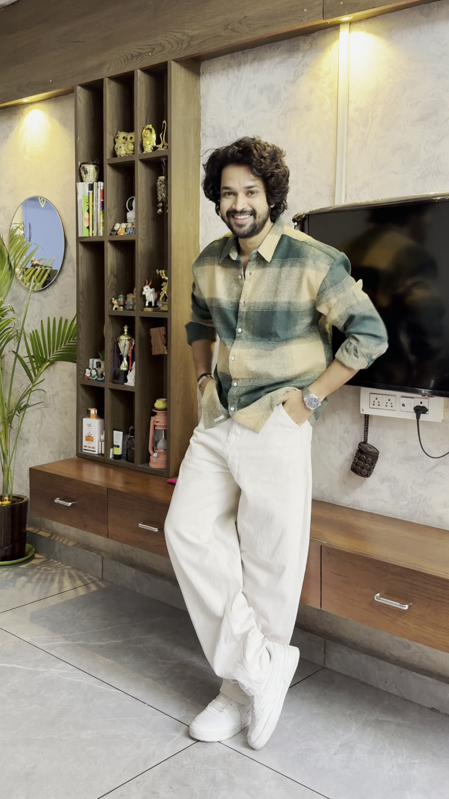 Men’s Statement Print Fashion Shirt