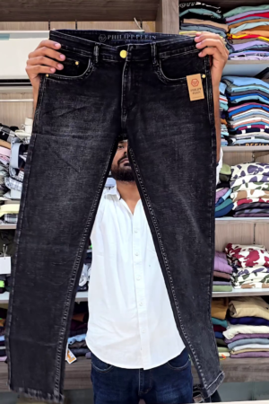 Stylish Dark Grey Jeans for Men Trendy