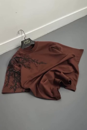 Unisex Runes in Progress LS Oversized Tee