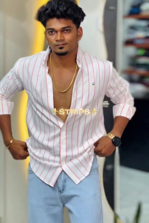 Comfort Slim Fit Striped Pure Cotton Casual Shirt
