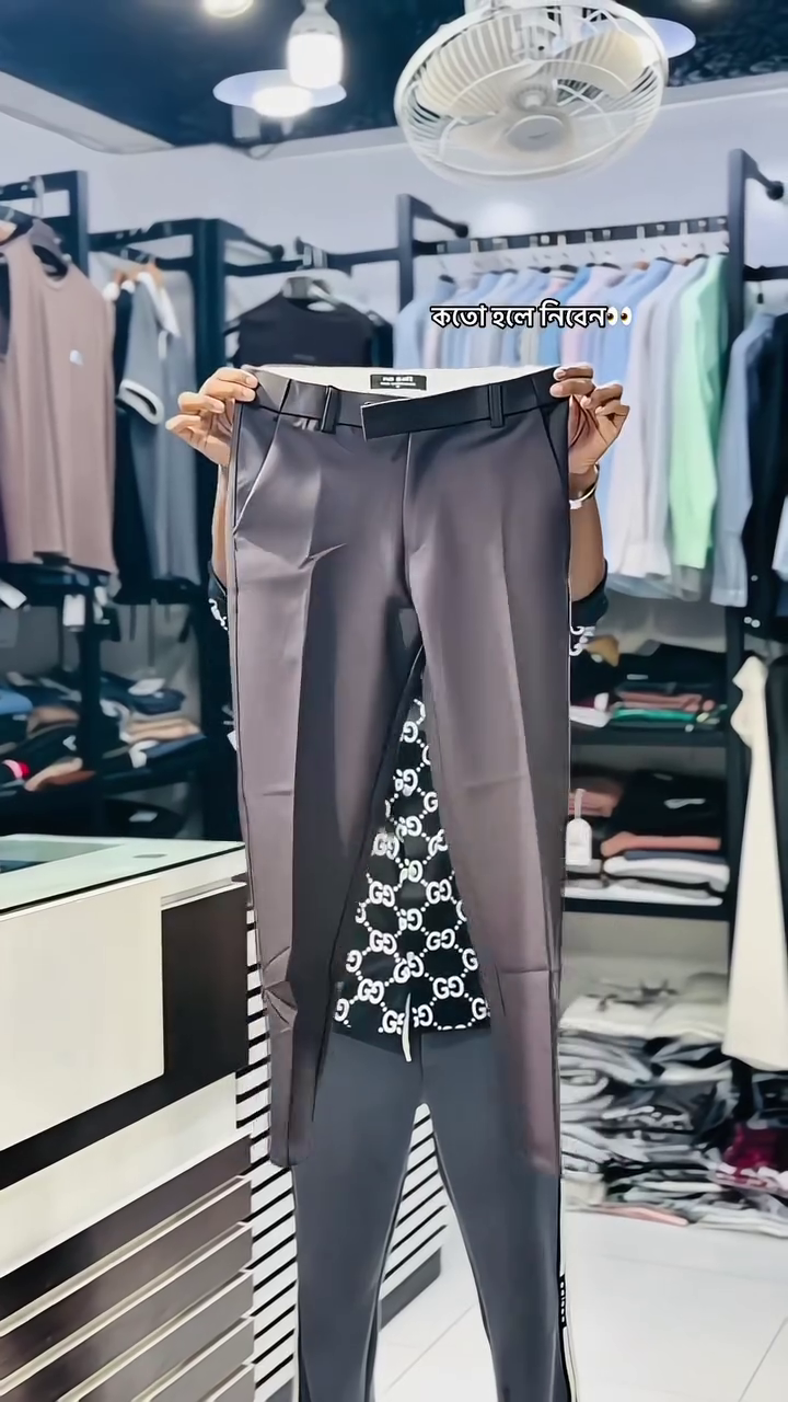 Men Slim Fit Trousers - Image 4