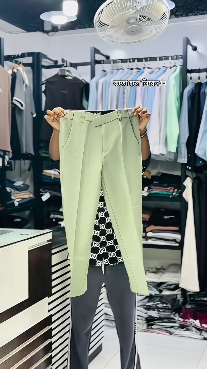 Men Slim Fit Trousers - Image 3