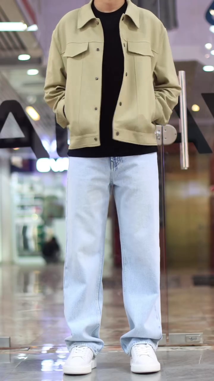 Men Spread Collar Corduroy Anti Odour Jacket - Image 9