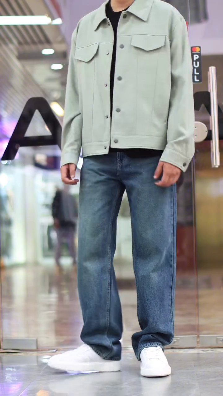 Men Spread Collar Corduroy Anti Odour Jacket - Image 5