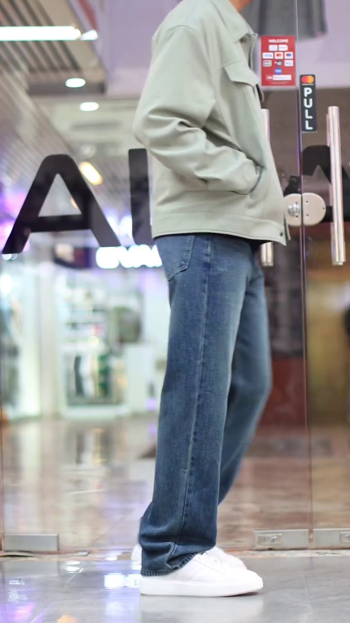 Men Spread Collar Corduroy Anti Odour Jacket - Image 3