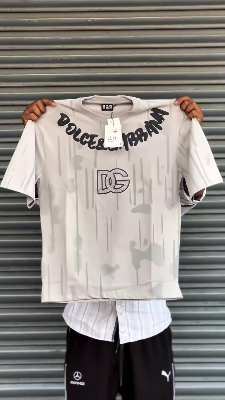 Men White Camouflage Printed Oversized Cotton T-shirt - Image 3