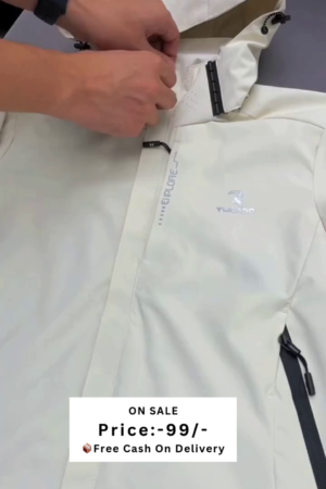 Men Hooded Tailored Jacket